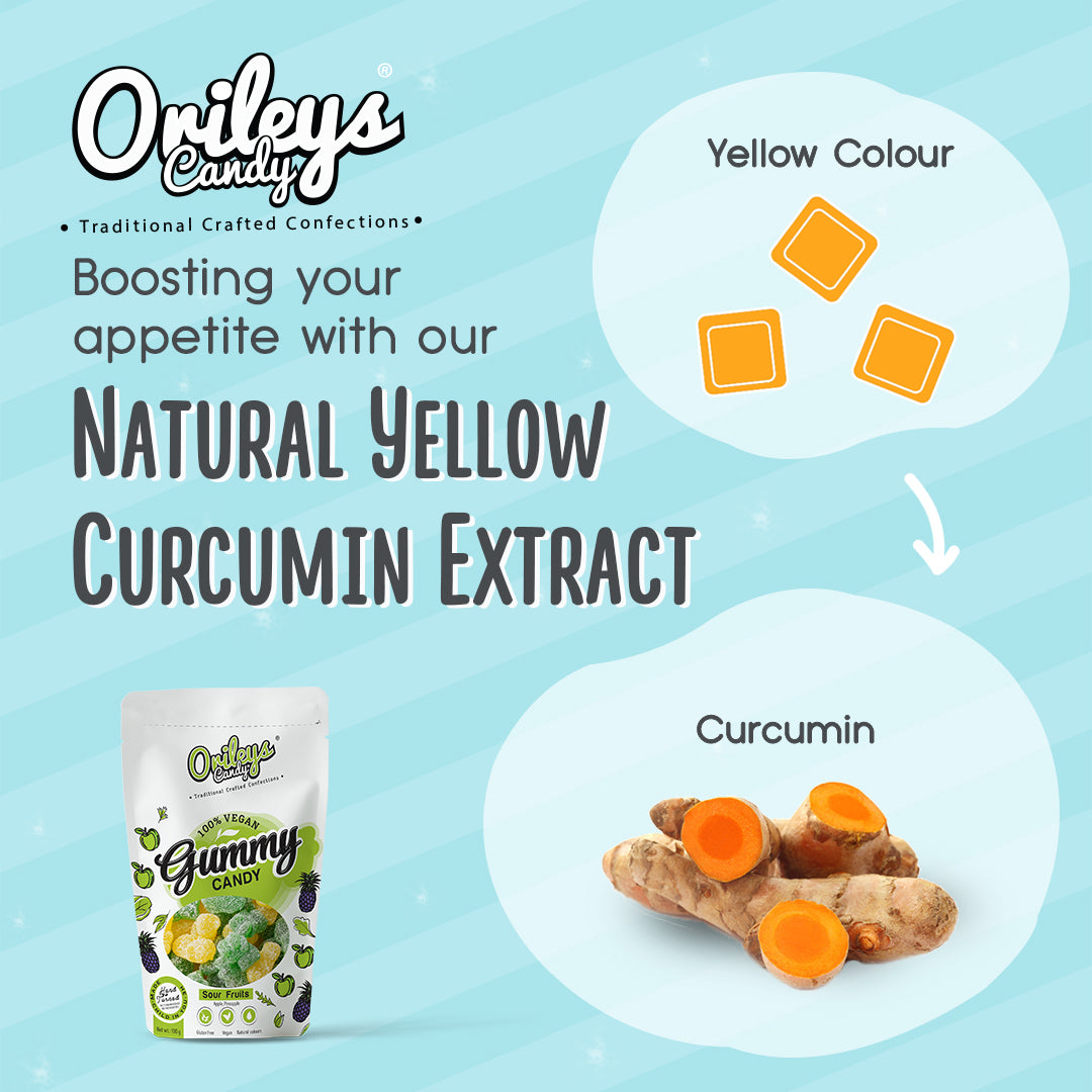 Sour Fruits | Gummy Candy | Vegan Jelly | Orileys