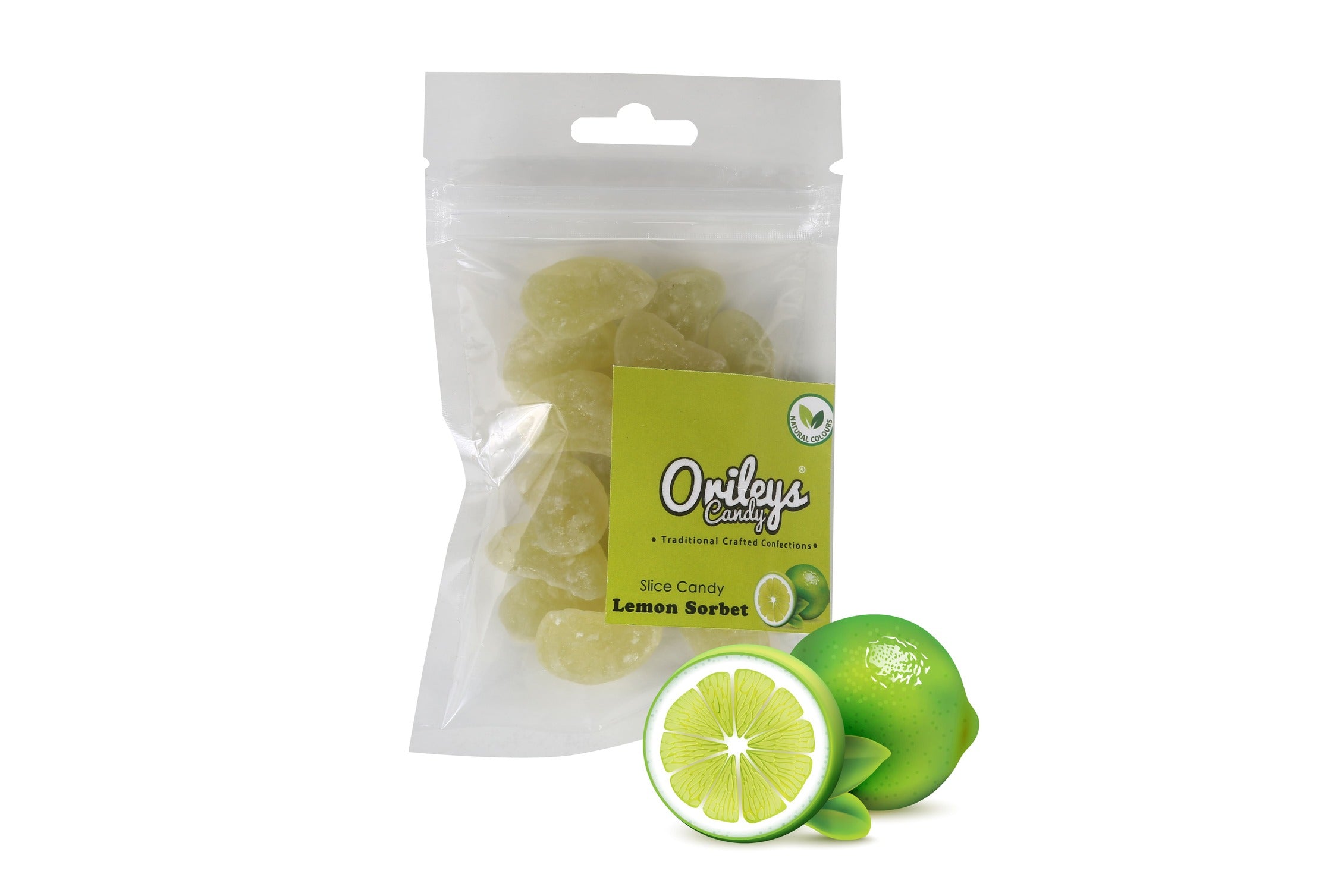 Lemon Sorbet | Pack of 6 | Hard Candy | Orileys