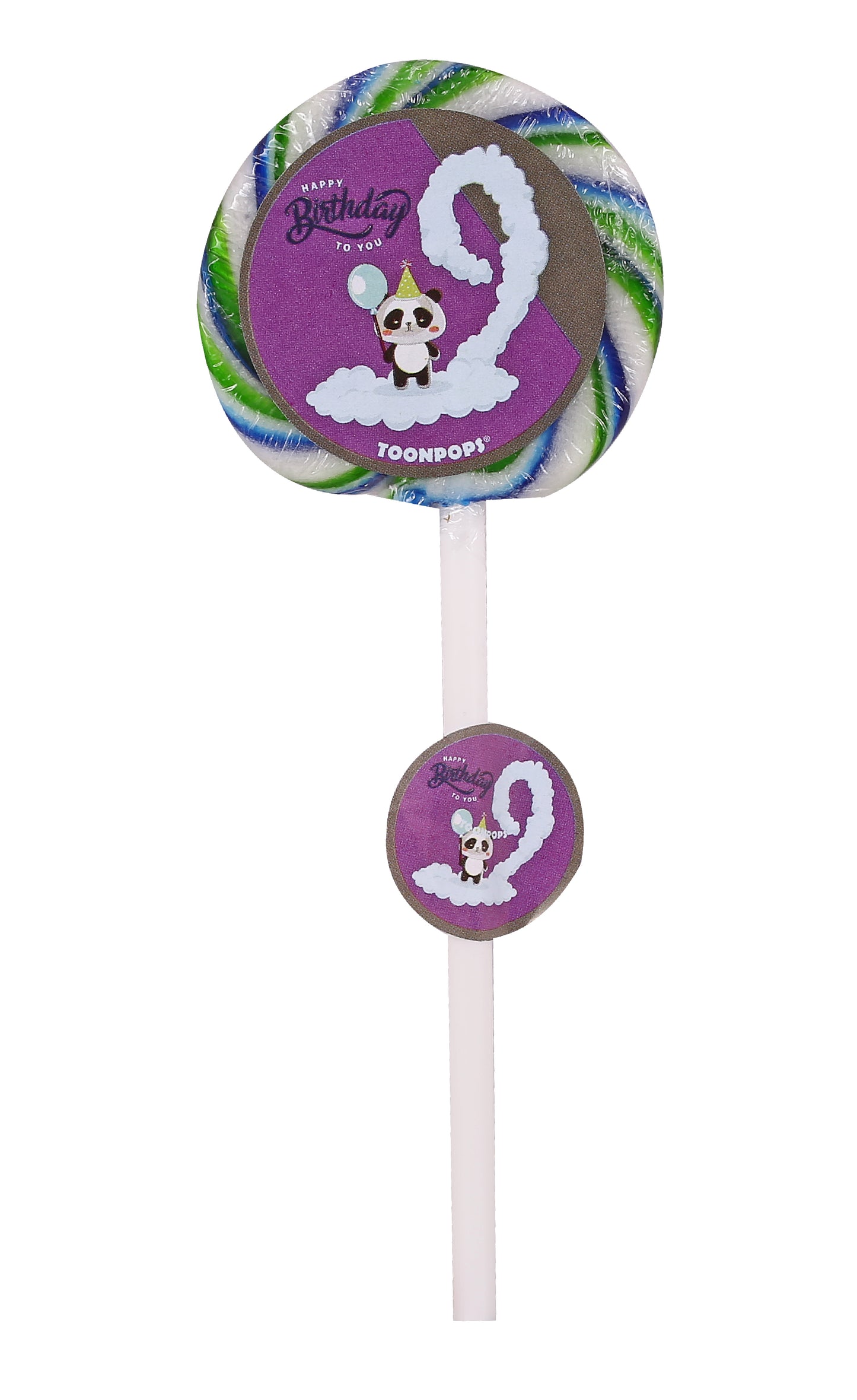 9th Birthday Pack | Cartoon Lollipops | Pack  of 60 | Toonpops