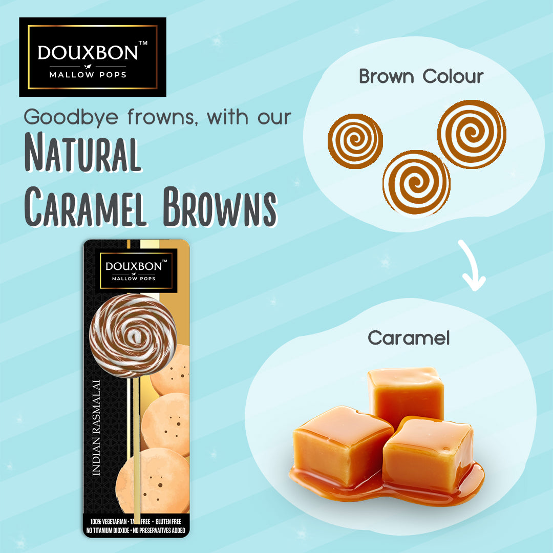 Douxbon Mallowpops - Indian Rasmalai - 50 grams