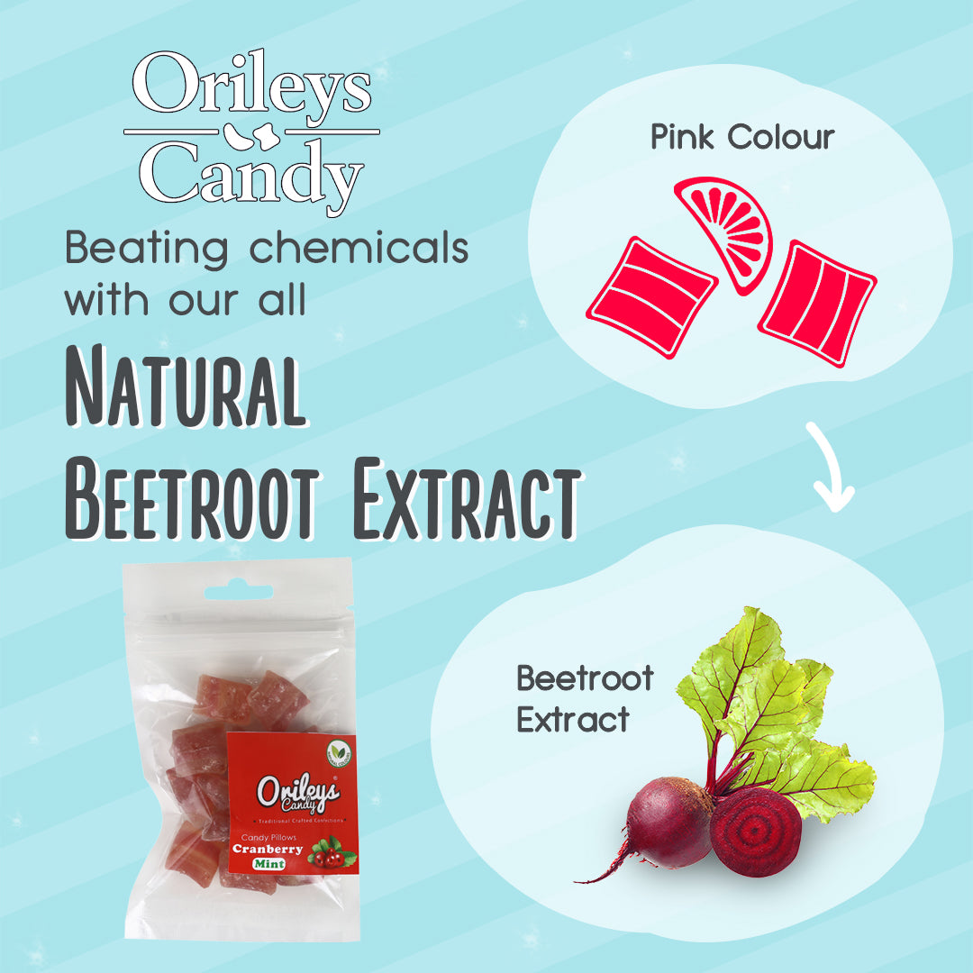 Cranberry Mint Candy | Pack of 6 | Hard Candy | Orileys