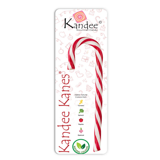 Kandee Kane - Classic Strawberry - 5.5" - Set of 12 Candy Canes