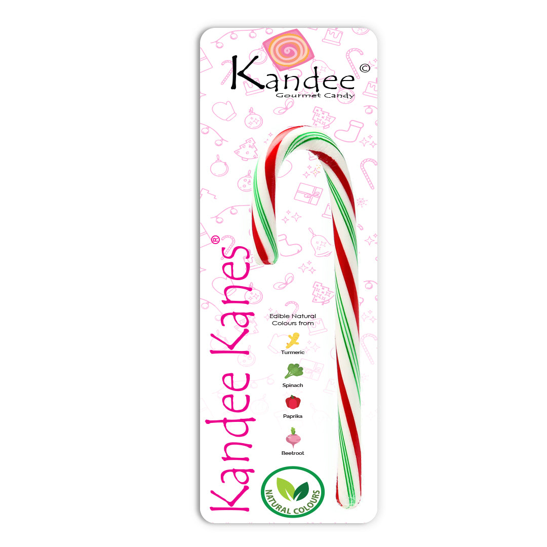 Kandee Kane - Peppermint Drizzle - 5.5" - Set of 12 Candy Canes
