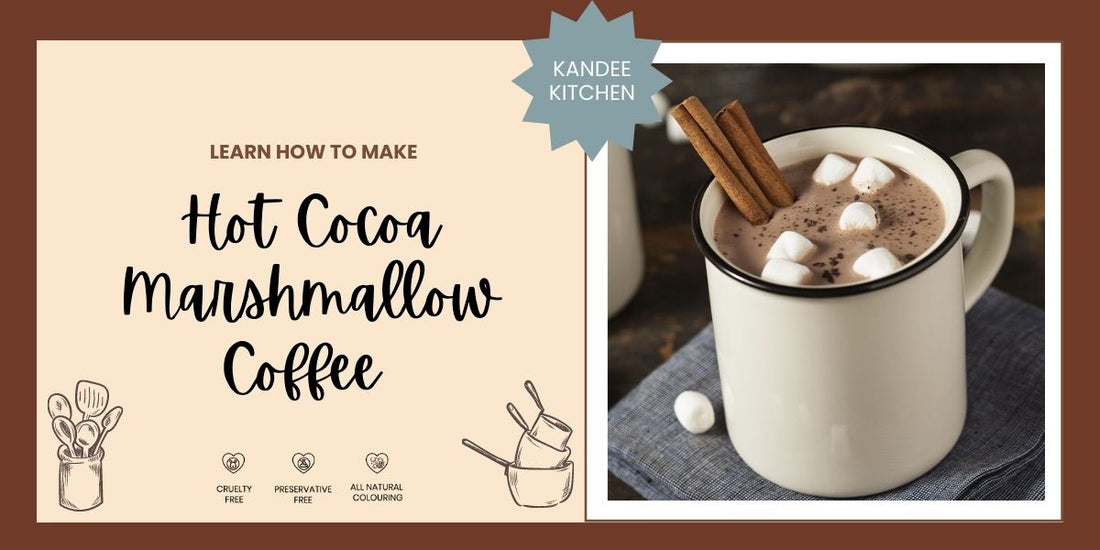 Hot Cocoa Marshmallow Coffee | Kandee Kitchen