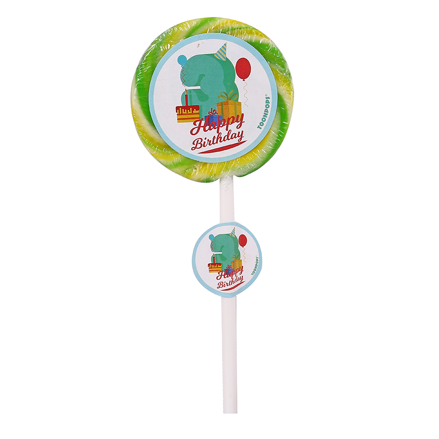 3rd Birthday Pack | Cartoon Lollipops | Pack  of 60 | Toonpops
