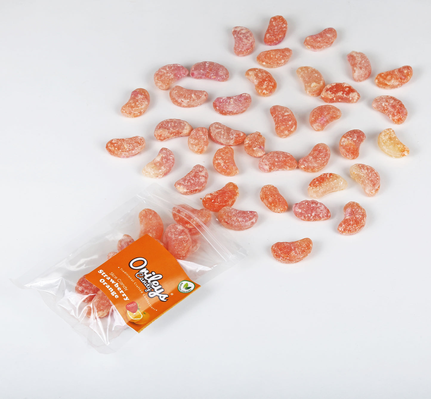 Strawberry Orange | Pack of 6 | Hard Candy | Orileys