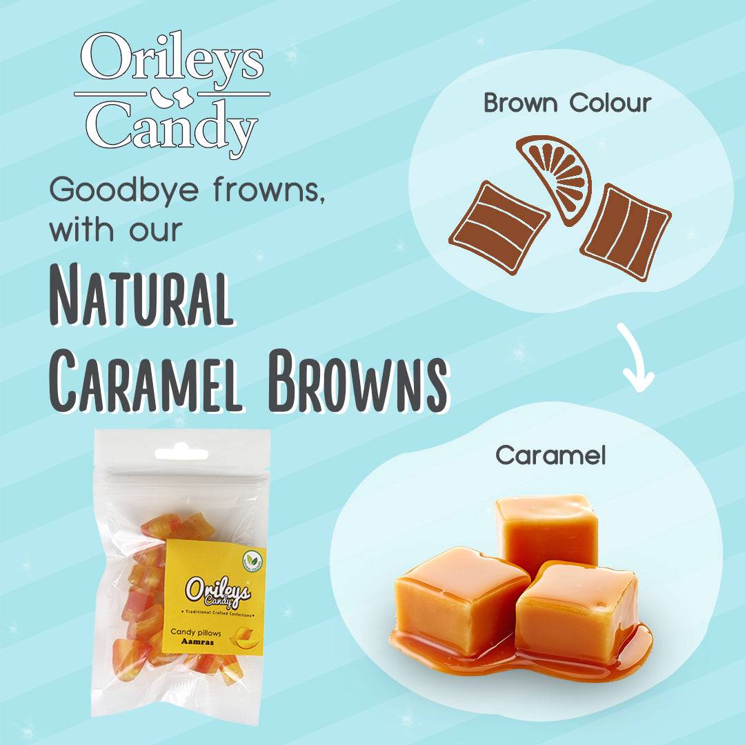 Aamras Pillow Candy | Pack of 6 | Hard Candy | Orileys