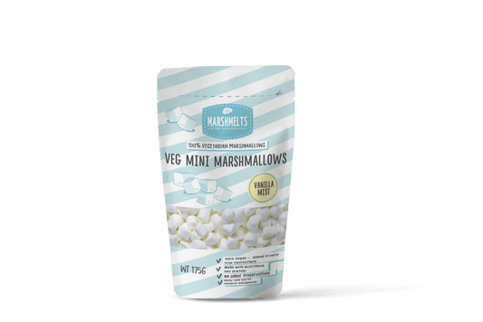 VEG MINI MARSHMALLOWS VANILLA MIST-175g