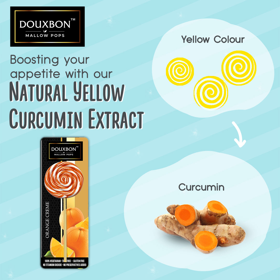 Douxbon Mallowpops - Orange Creme - 50 grams