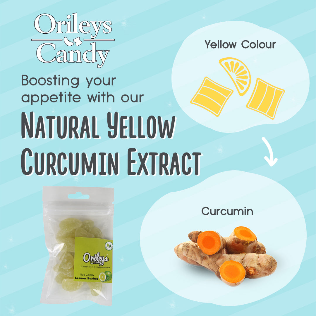 Lemon Sorbet | Pack of 6 | Hard Candy | Orileys