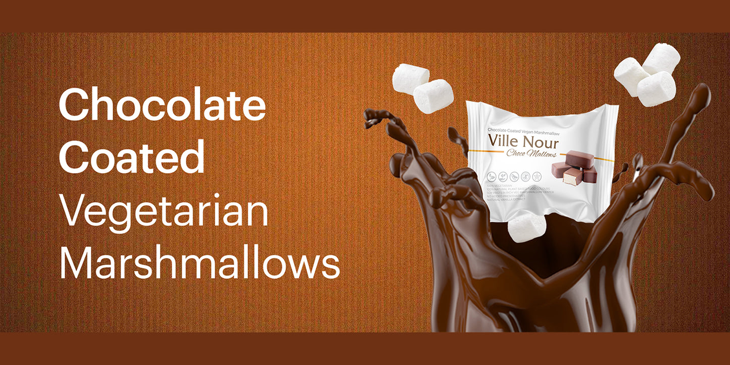 Ville Nour Chocomallows pack of 3 Classic/Orange Splash/Peppermint - 45g