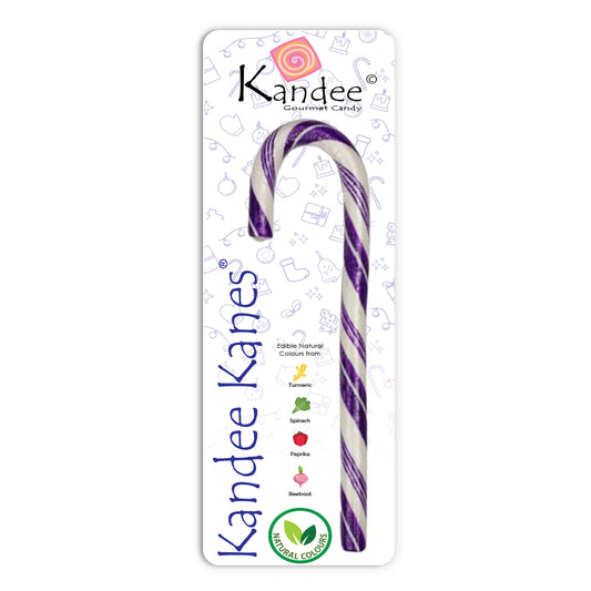 Kandee Kane - Blueberry Blast  - 5.5" - Set of 12 Candy Canes