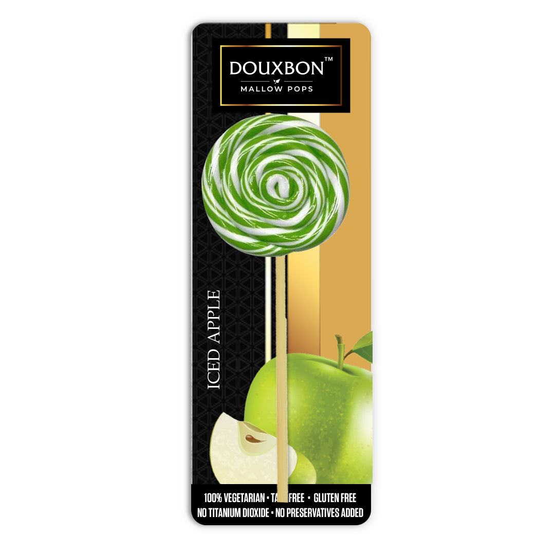 Douxbon Mallowpops - Iced Apple - 50 grams