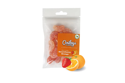 Strawberry Orange | Pack of 6 | Hard Candy | Orileys