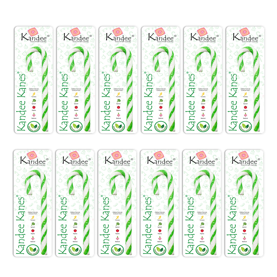 Kandee Kane - Watermelon Twist - 5.5" - Set of 12 Candy Canes